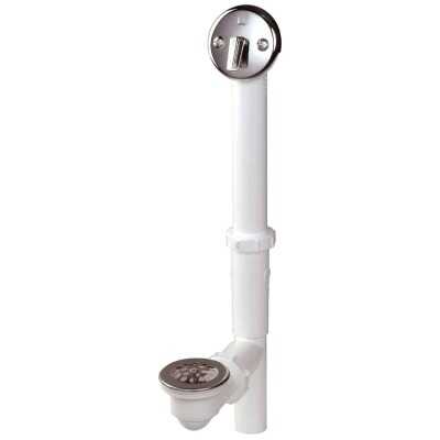 Do it Plastic Trip Lever Bath Drain for Concealed Drain with Polished Chrome Trim